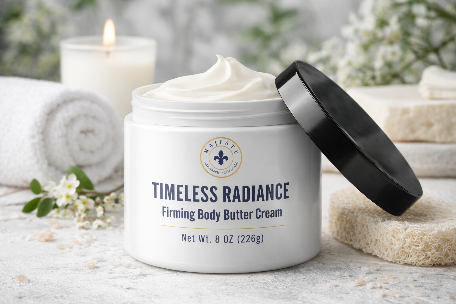 TIMELESS RADIANCE: FIRMING BODY BUTTER CREAM