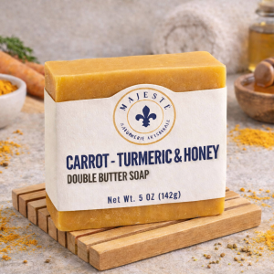 CARROT TURMERIC & HONEY SOAP