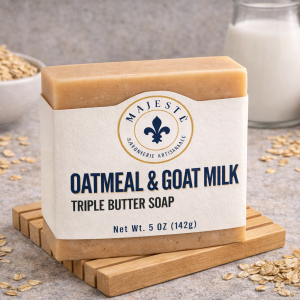 GOAT MILK TRIPLE BUTTER OATMEAL SOAP