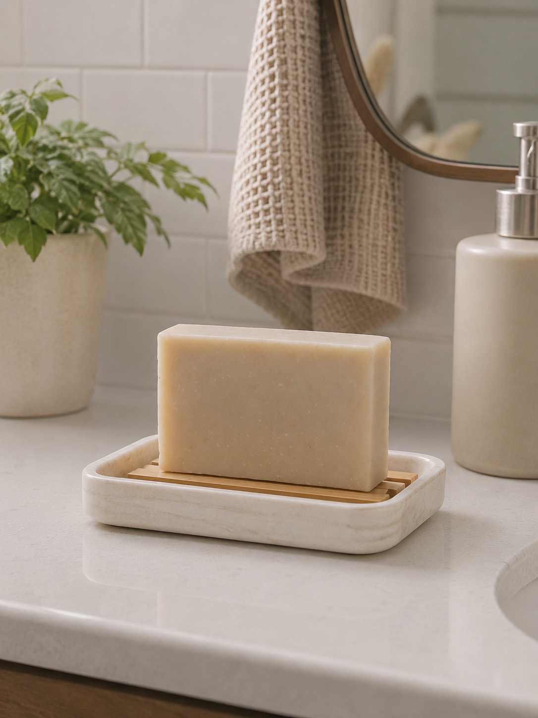 ALOE & HEMP SEED UNSCENTED SOAP