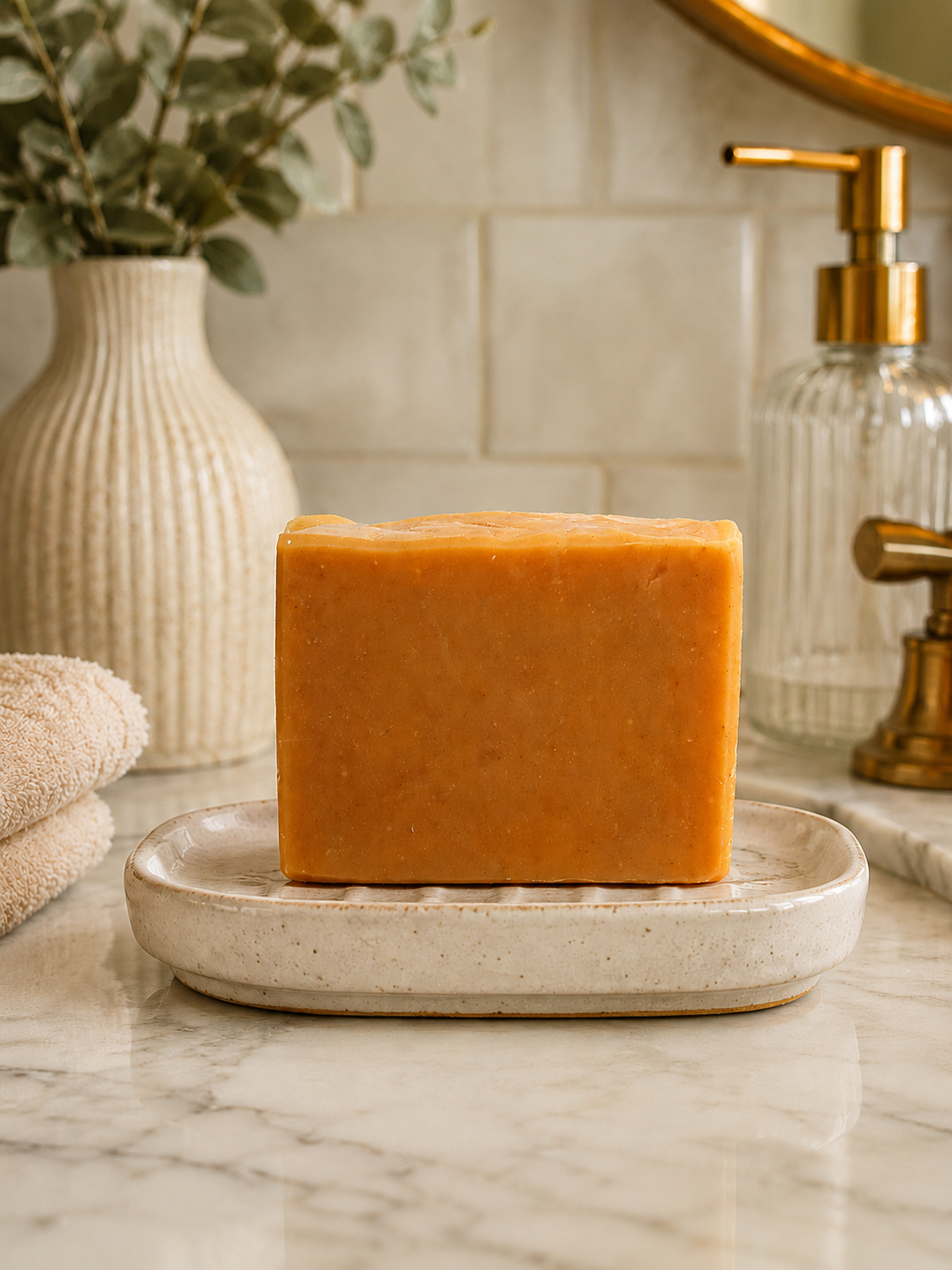 CARROT TURMERIC & HONEY SOAP