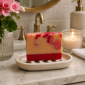 ROSE GERANIUM GOAT MILK SOAP