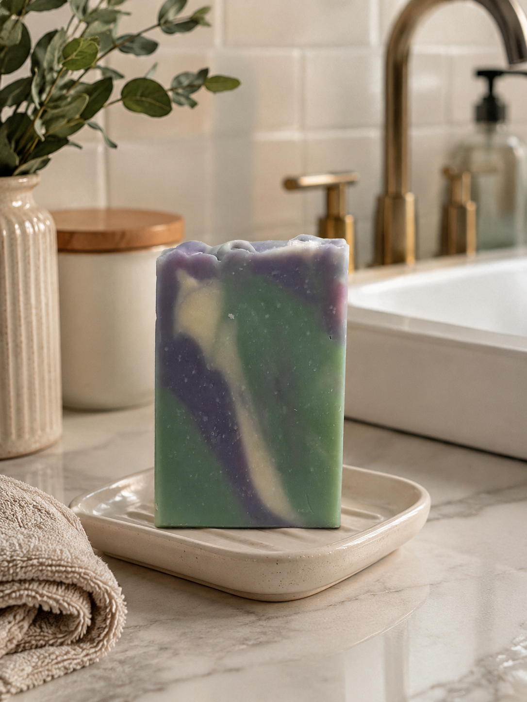ROSEMARY LAVENDER SAGE SOAP